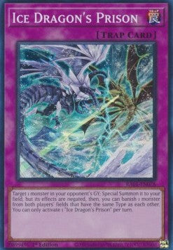 Yu-Gi-Oh!-Einzelkarte Gefängnis des Eisdrachen