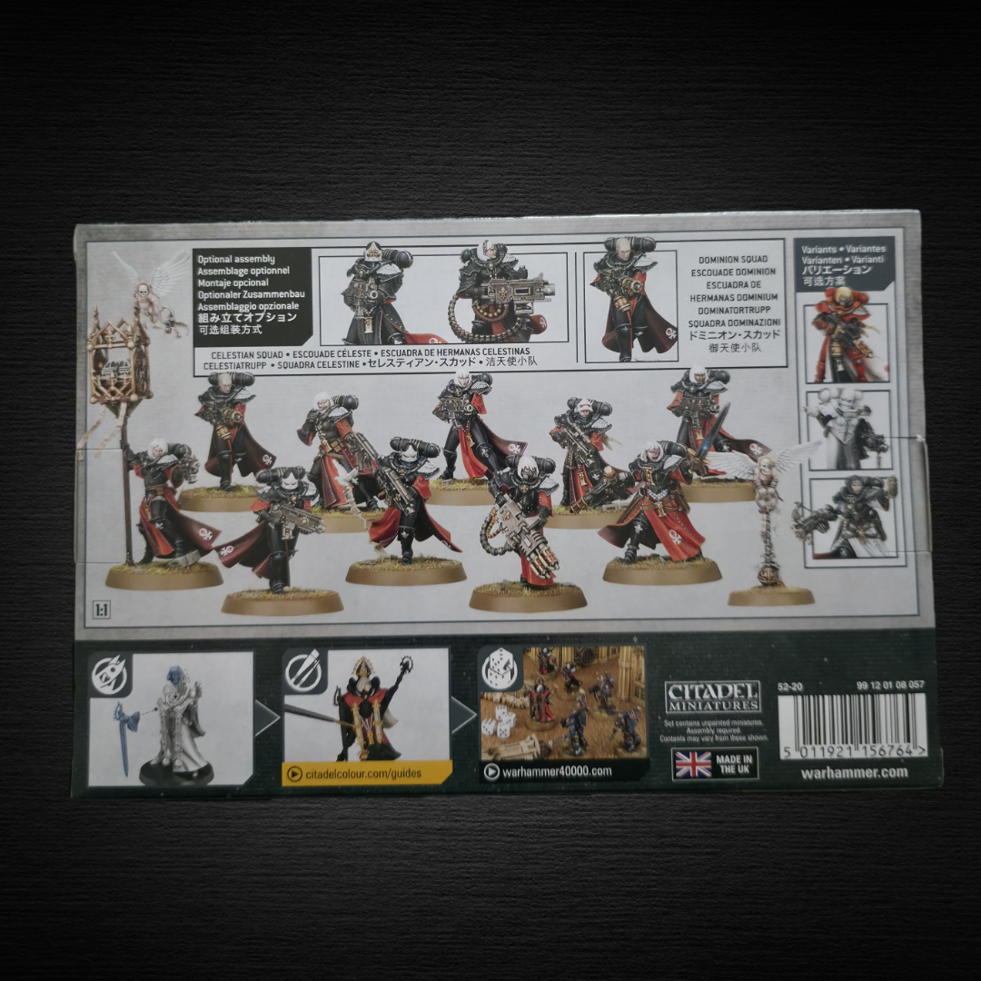 Warhammer 40k Adepta Sororitas Battle Sister Squad