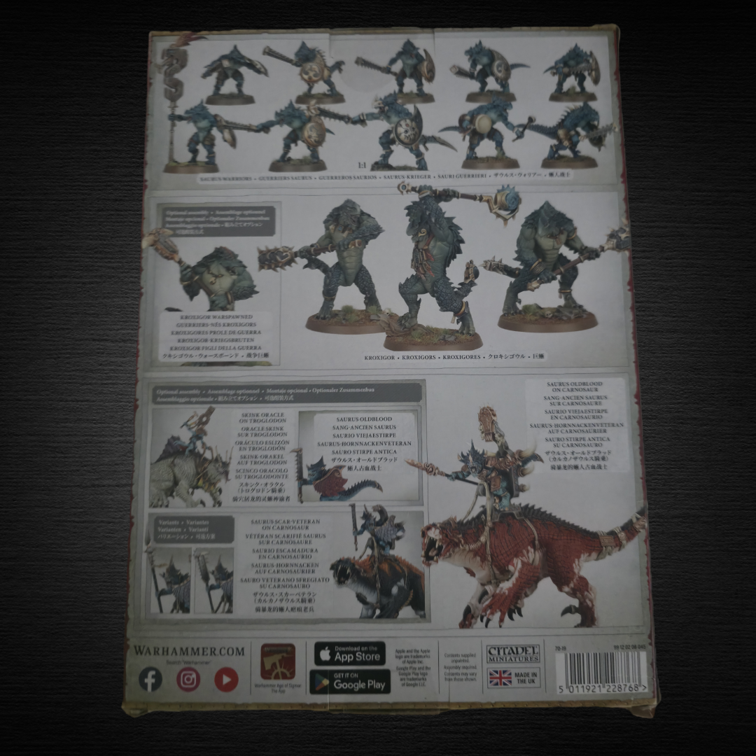 Warhammer Age of Sigmar Seraphon