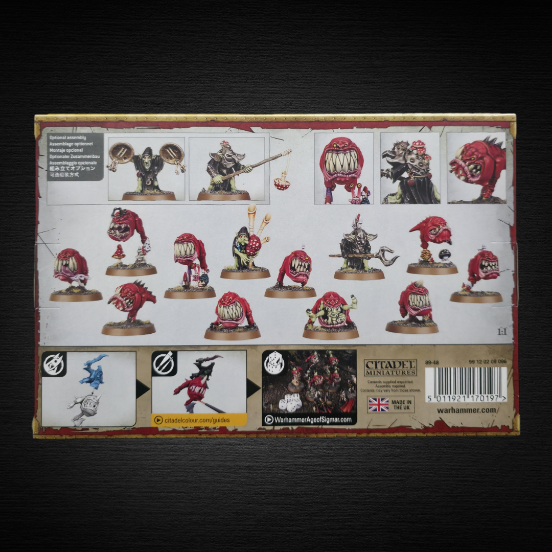 Warhammer Age of Sigmar Gloomspite Gitz Squig Herd