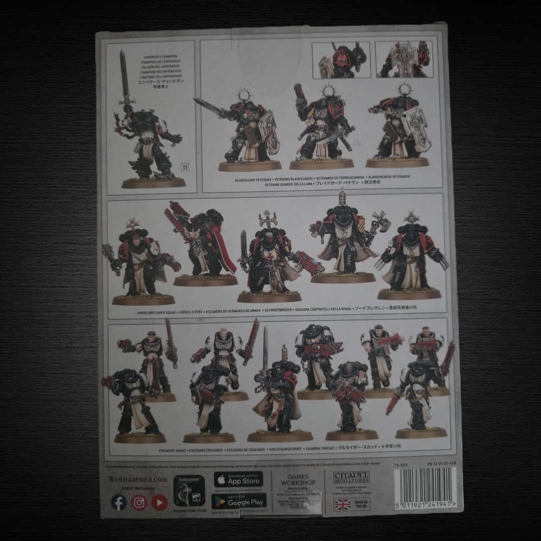 Warhammer 40k Combat Patrol Black Templars