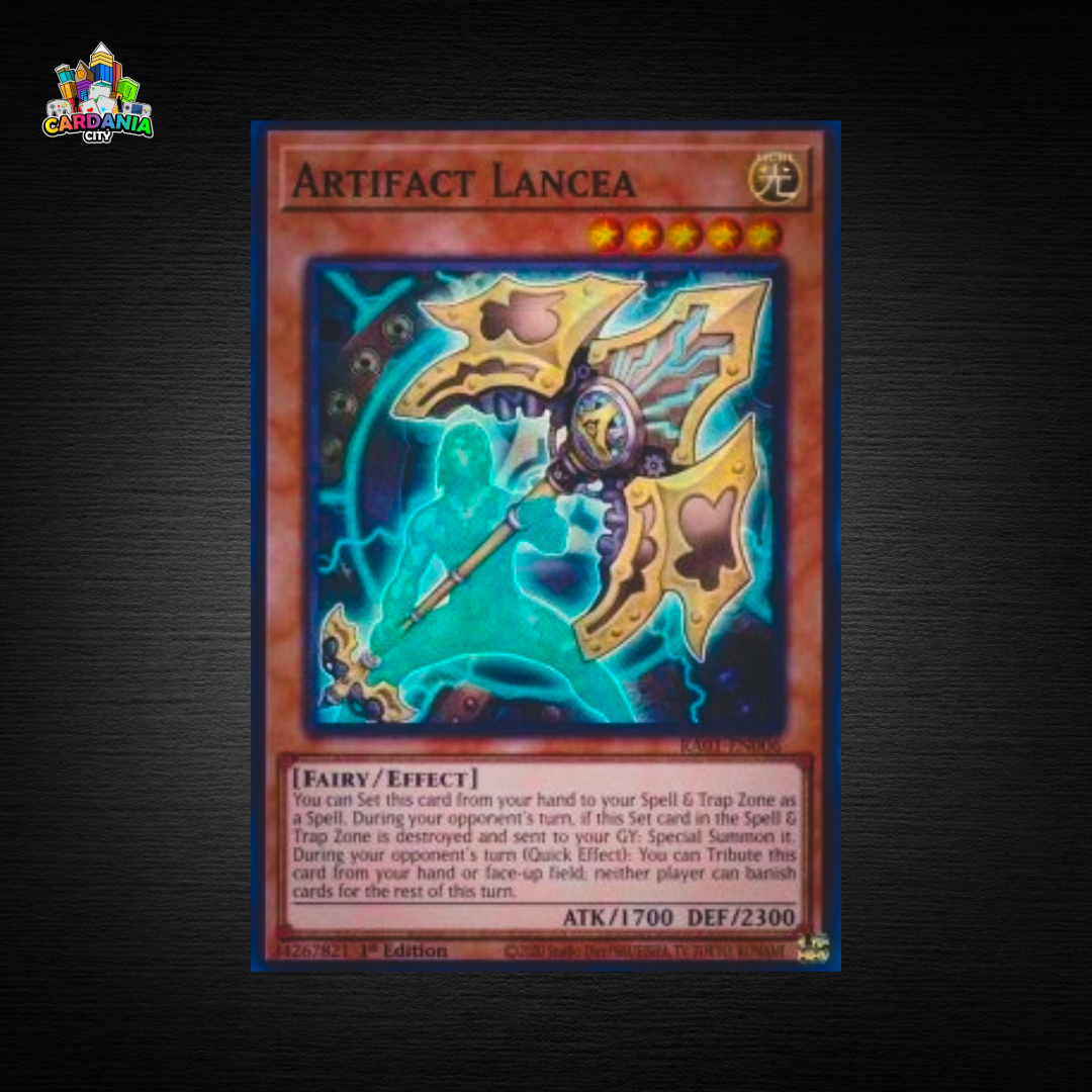 Yu-Gi-Oh!-Einzelkarte Artefakt Longinuslanze