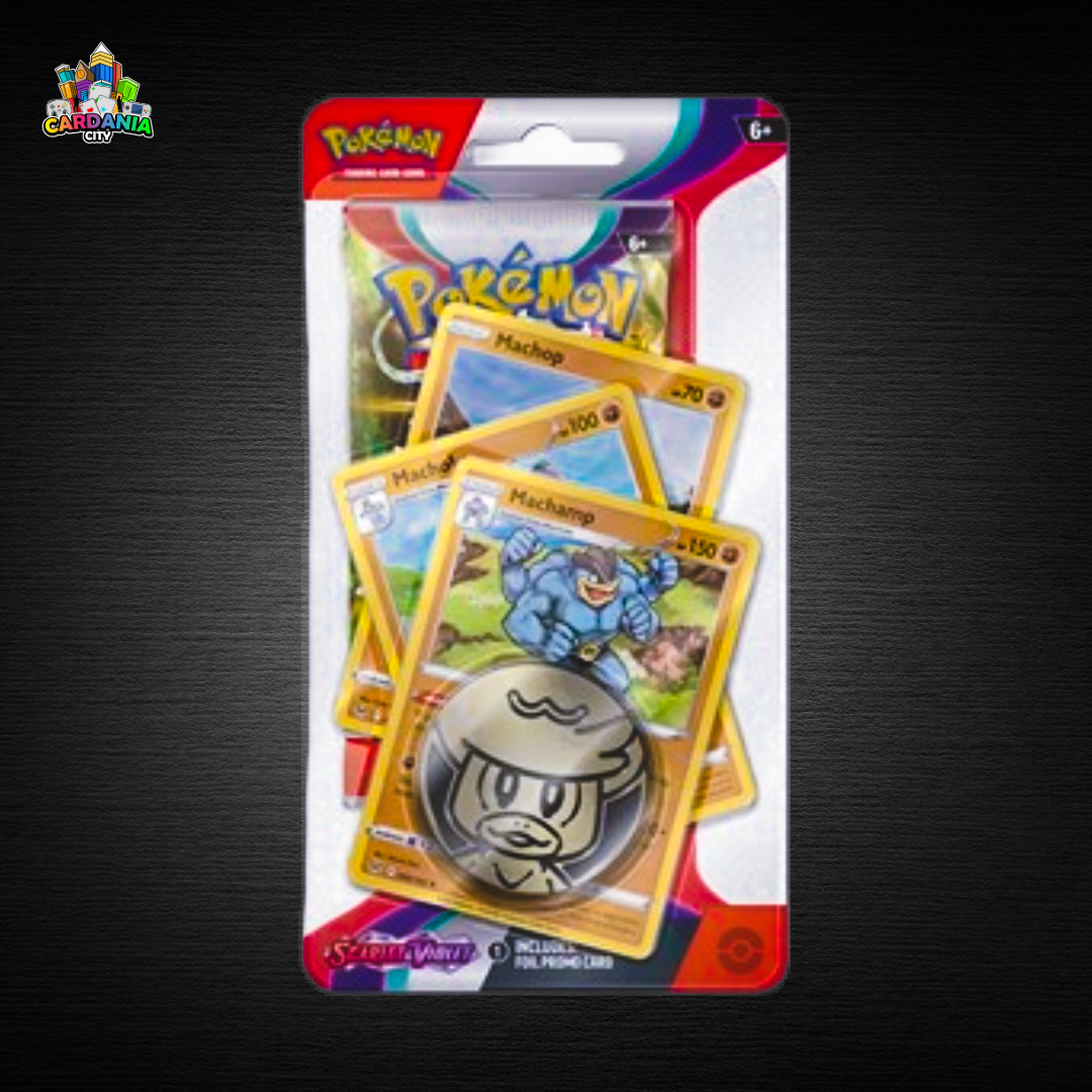 Karmesin und Purpur Machomei Premium Checklane Blister ENG