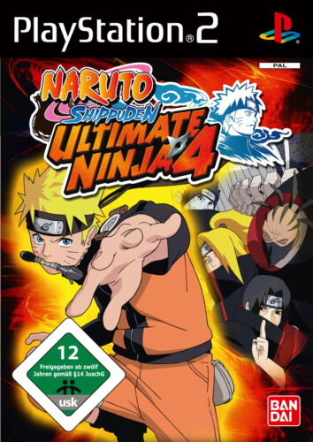 PlayStation 2 Naruto Shippuden Ultimate Ninja 4 (Gebraucht)