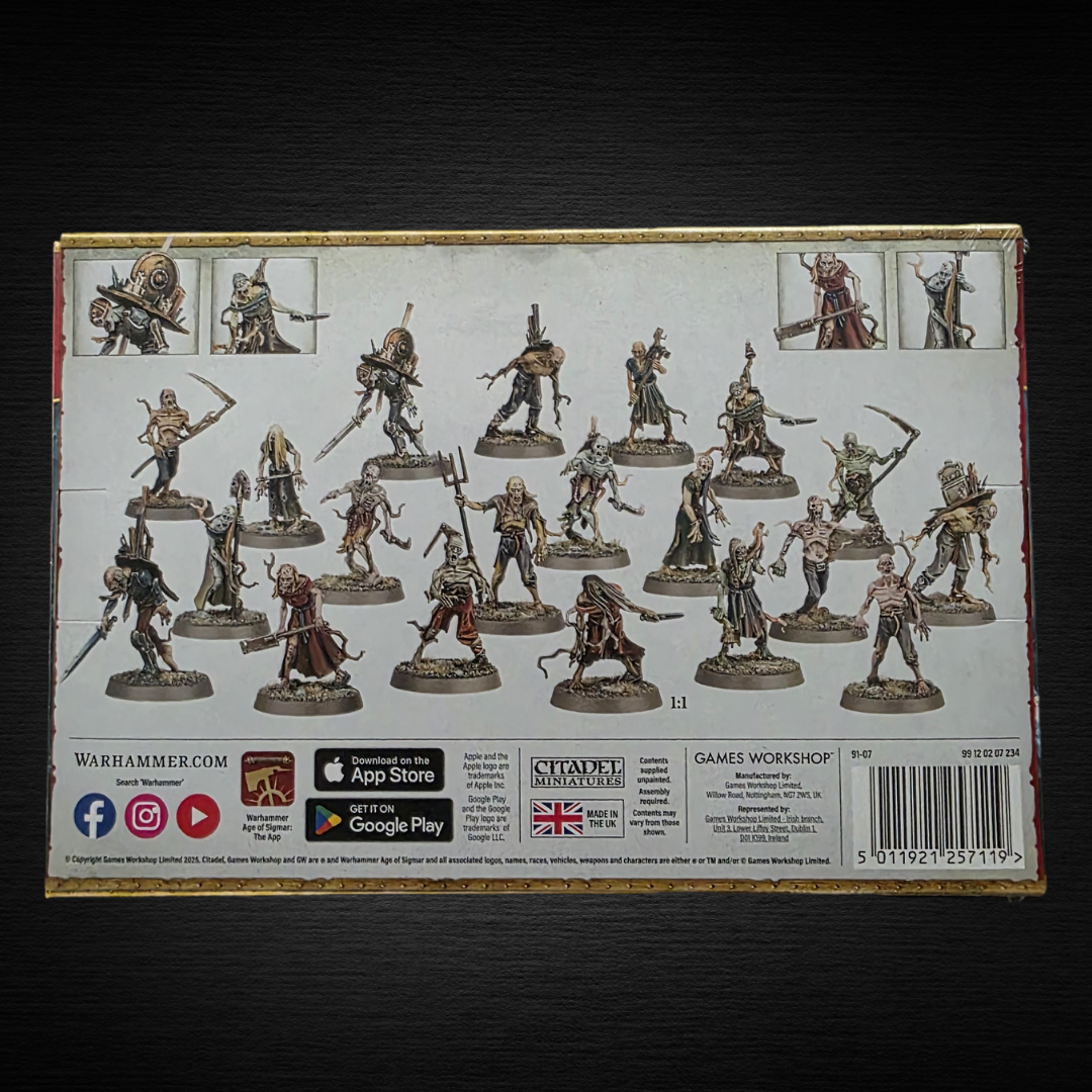 Warhammer Age of Sigmar Soulblight Gravelords Deadwalker Zombies