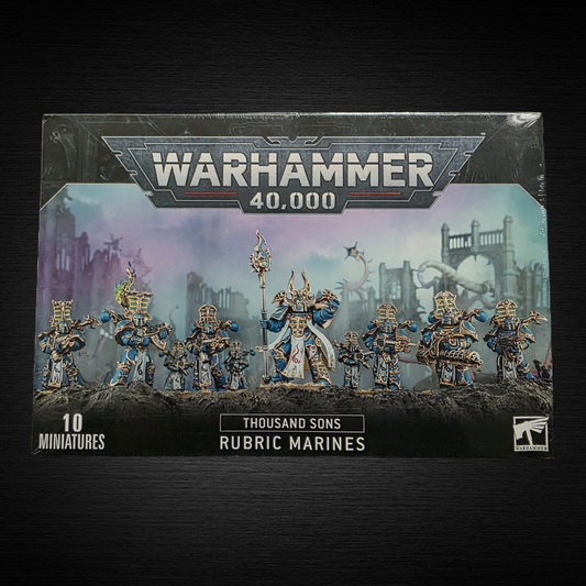 Warhammer 40k Thousand Sons Rubric Marines