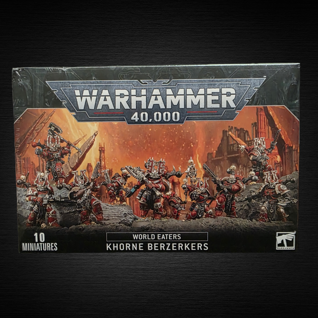 Warhammer 40k World Eaters Khorne Berzerkers