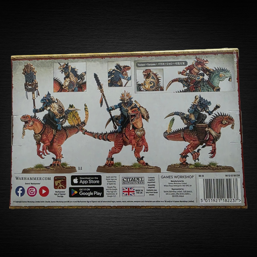 Warhammer Age of Sigmar Seraphon Aggradon Lancers