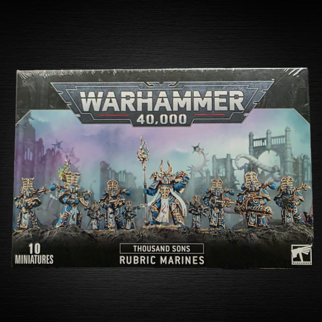 Warhammer 40k Thousand Sons Rubric Marines