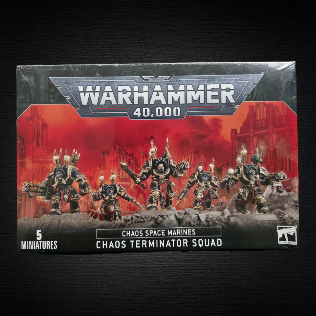 Warhammer 40k Chaos Spaces Marines Chaos Terminator Squad