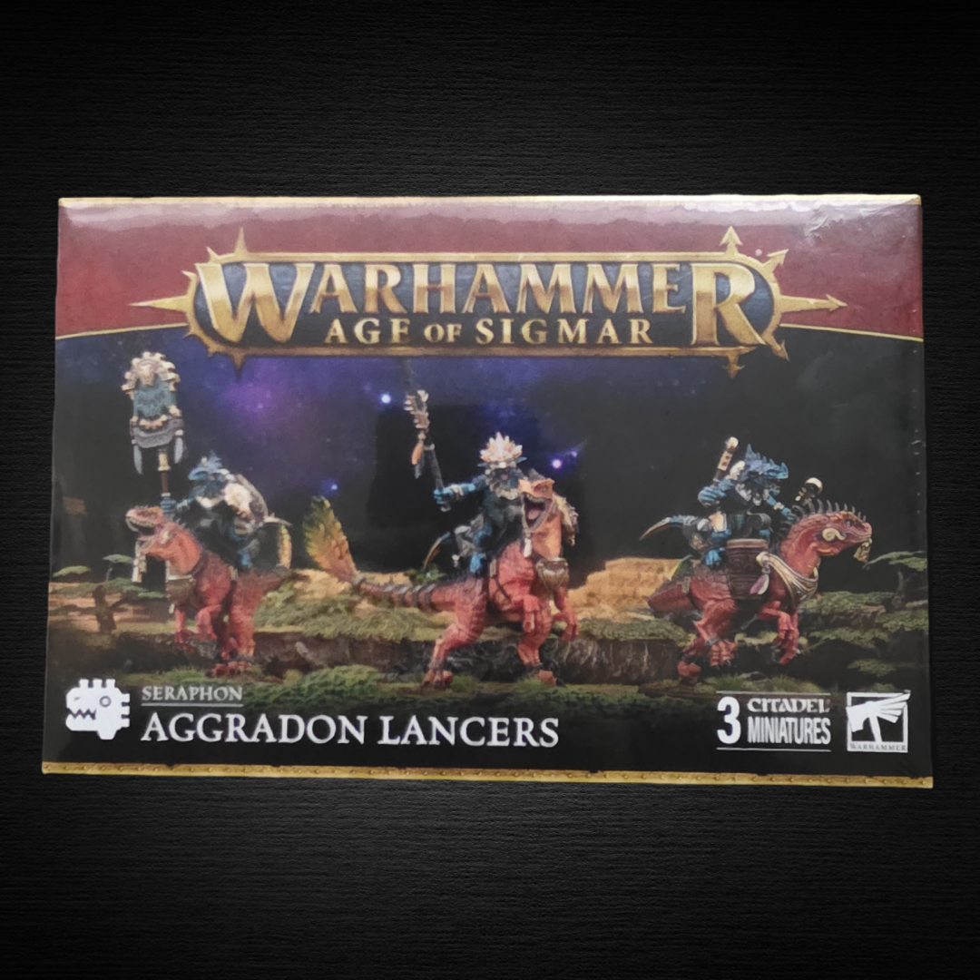 Warhammer Age of Sigmar Seraphon Aggradon Lancers