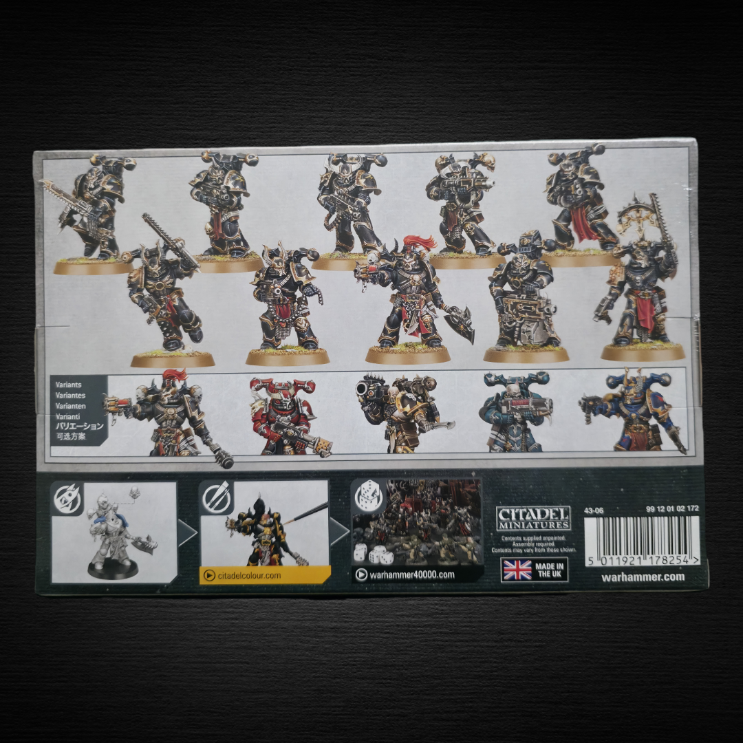 Warhammer 40k Chaos Space Marines Legionaries