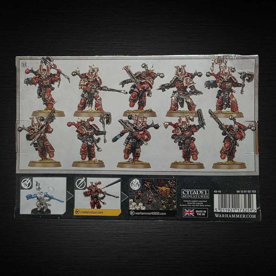 Warhammer 40k World Eaters Khorne Berzerkers