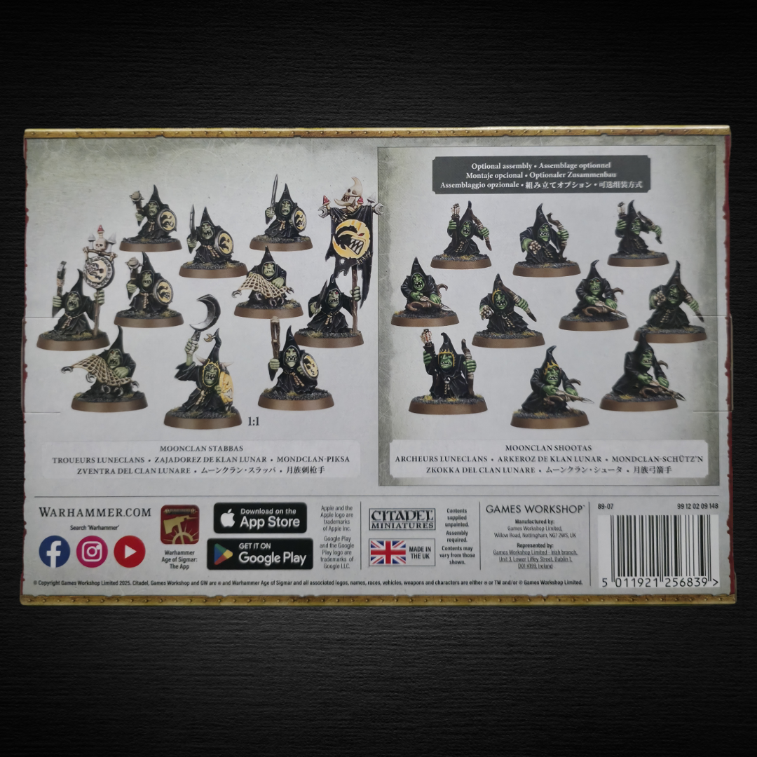 Warhammer Age of Sigmar Gloomspite Gitz Moonclan