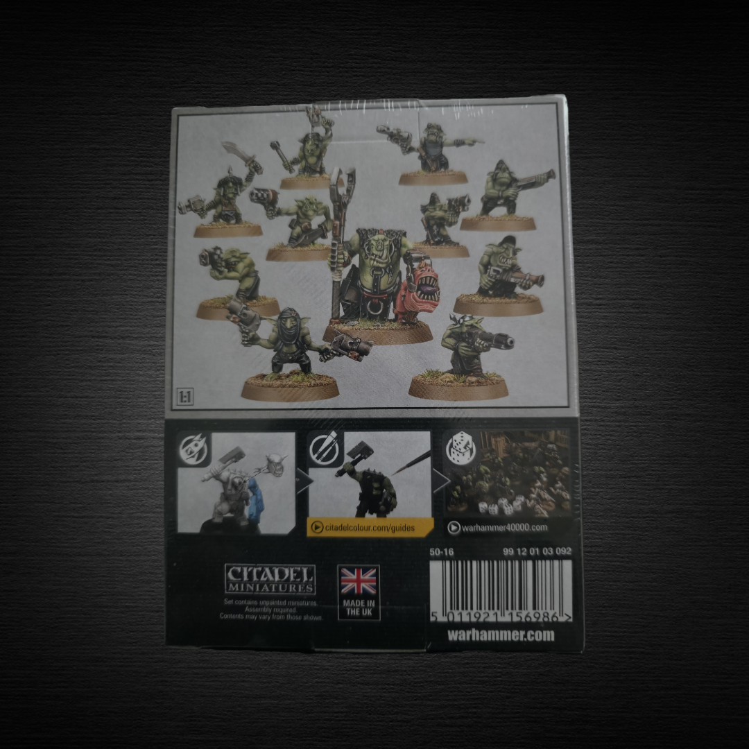 Warhammer 40k Orks Runtherd and Gretchin