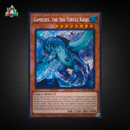 Yu-Gi-Oh!-Einzelkarte Gameciel, der Kaiju der Meeresschildkröte