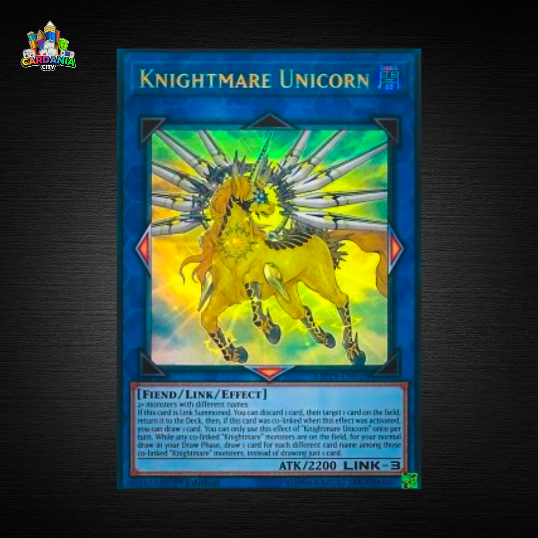 Yu-Gi-Oh!-Einzelkarte Albtraumritter Einhorn