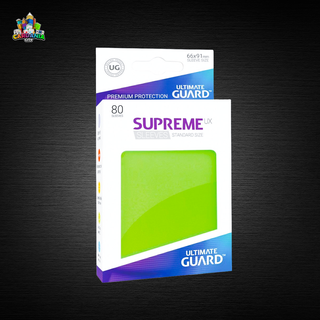 Ultimate Guard Supreme UX Ärmel Standardgröße Hell Grün (80)