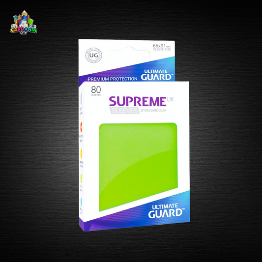 Ultimate Guard Supreme UX Ärmel Standardgröße Hell Grün (80)