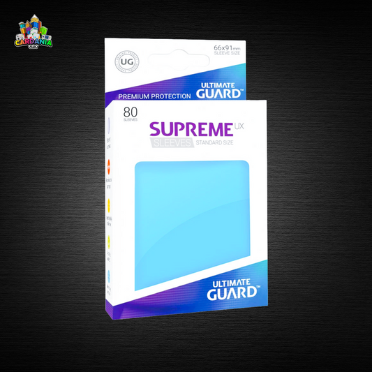 Ultimate Guard Supreme UX Ärmel Standardgröße Matte Aquamarine (80)