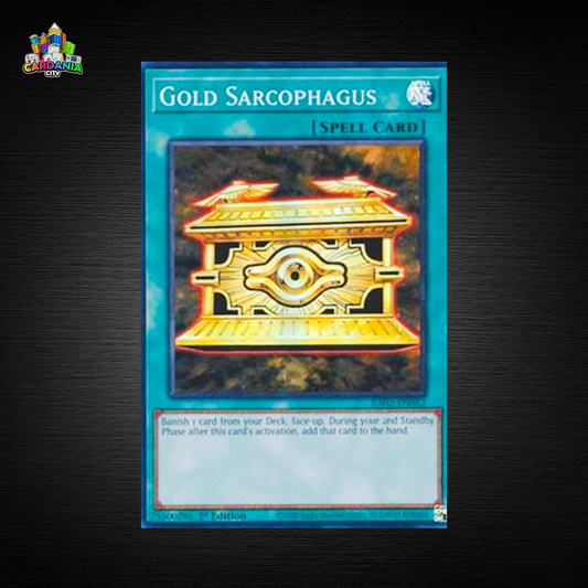 Yu-Gi-Oh!-Einzelkarte Gold-Sarkophag