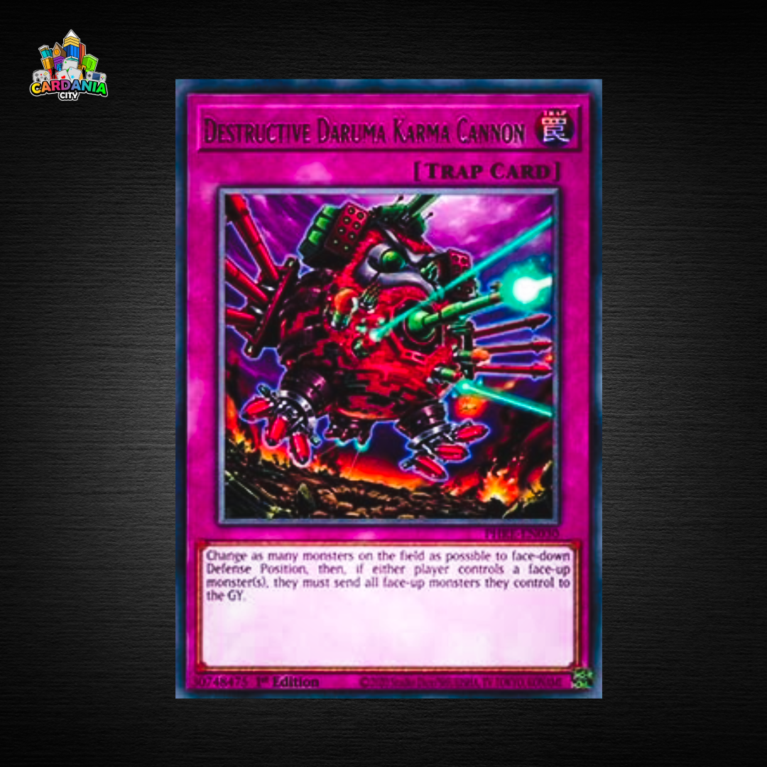 Yu-Gi-Oh!-Einzelkarte Zerstörerische Daruma-Karmakanone