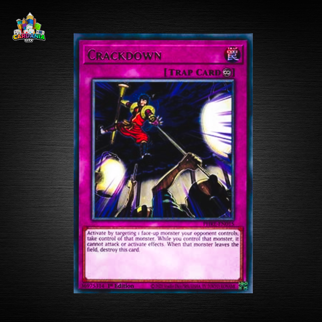 Yu-Gi-Oh!-Einzelkarte Maßregelung
