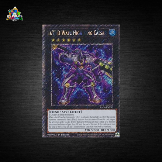 Yu-Gi-Oh!-Einzelkarte D/D/D-Wellenhochkönig Caesar