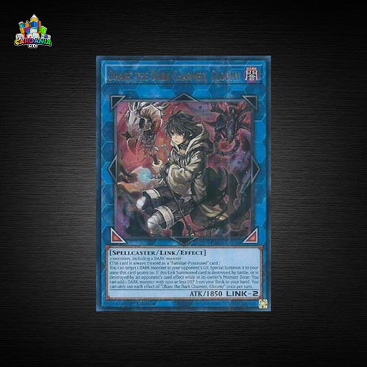 Yu-Gi-Oh!-Einzelkarte Dharc, der finstere Zauberer in düster