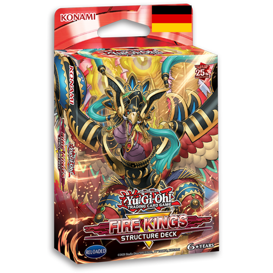 Yu-Gi-Oh Fireking Structure Deck Deutsch